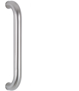 behle pull handle bended ES 30.300 u in round profile stainless steel 