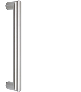 bebehle pull handle mitred ES 30.300 ug in round profile stainless steel